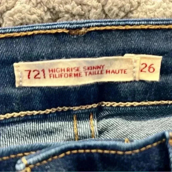 Levi’s Premium 721 Highrise Skinny - Picture 3 of 6